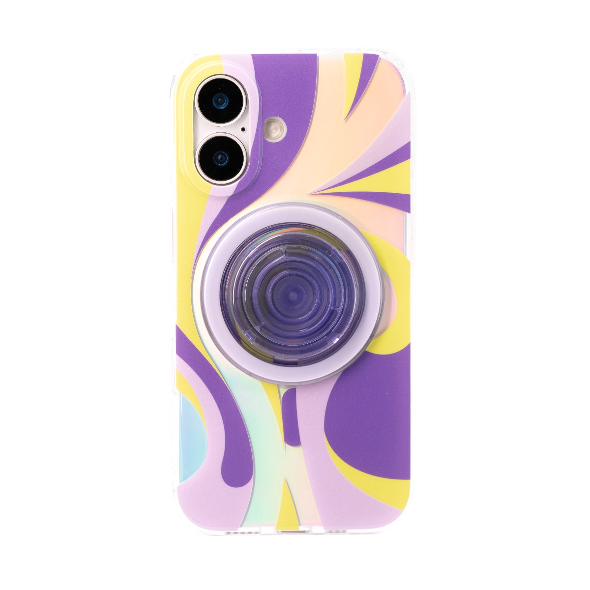 Luminous Strokes | Pueple MagSafe Phone Case Grip Set
