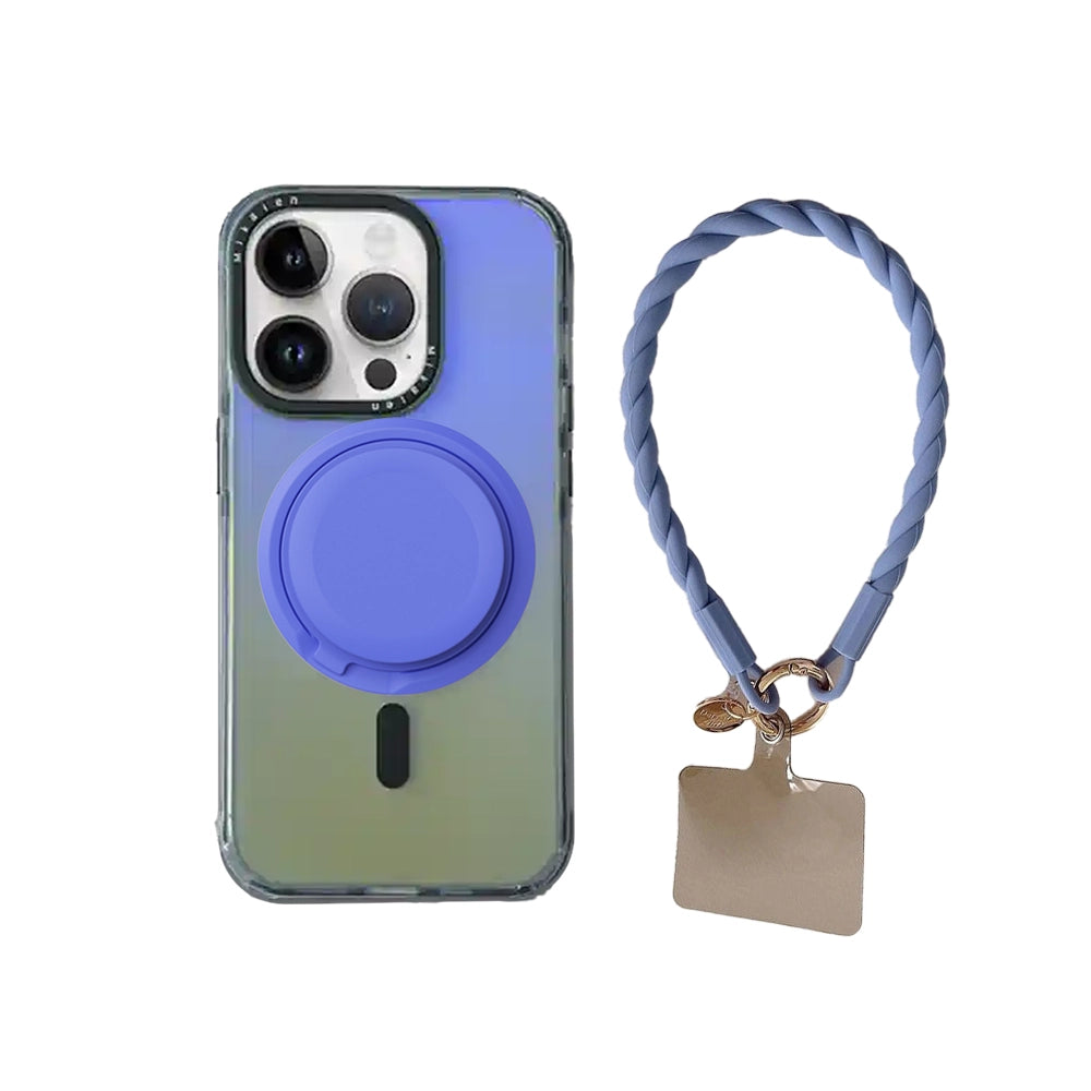 Gradient Aurora | MagSafe Phone Case Grip Strap Set