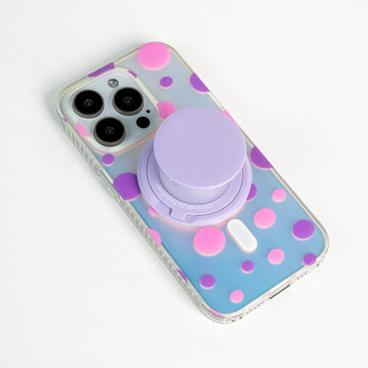 Opalescent Polka Dot | Bubble MagSafe Phone Case Grip Set