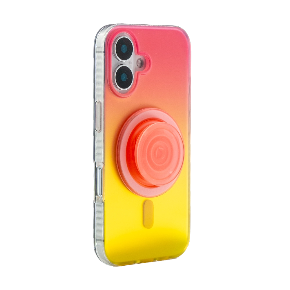 Neon Vibes｜Frosted MagSafe Phone Case Grip Set