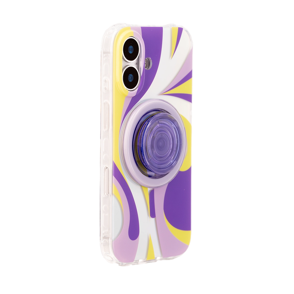 Luminous Strokes | Blue MagSafe Phone Case Grip Set