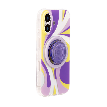 Luminous Strokes | Blue MagSafe Phone Case Grip Set