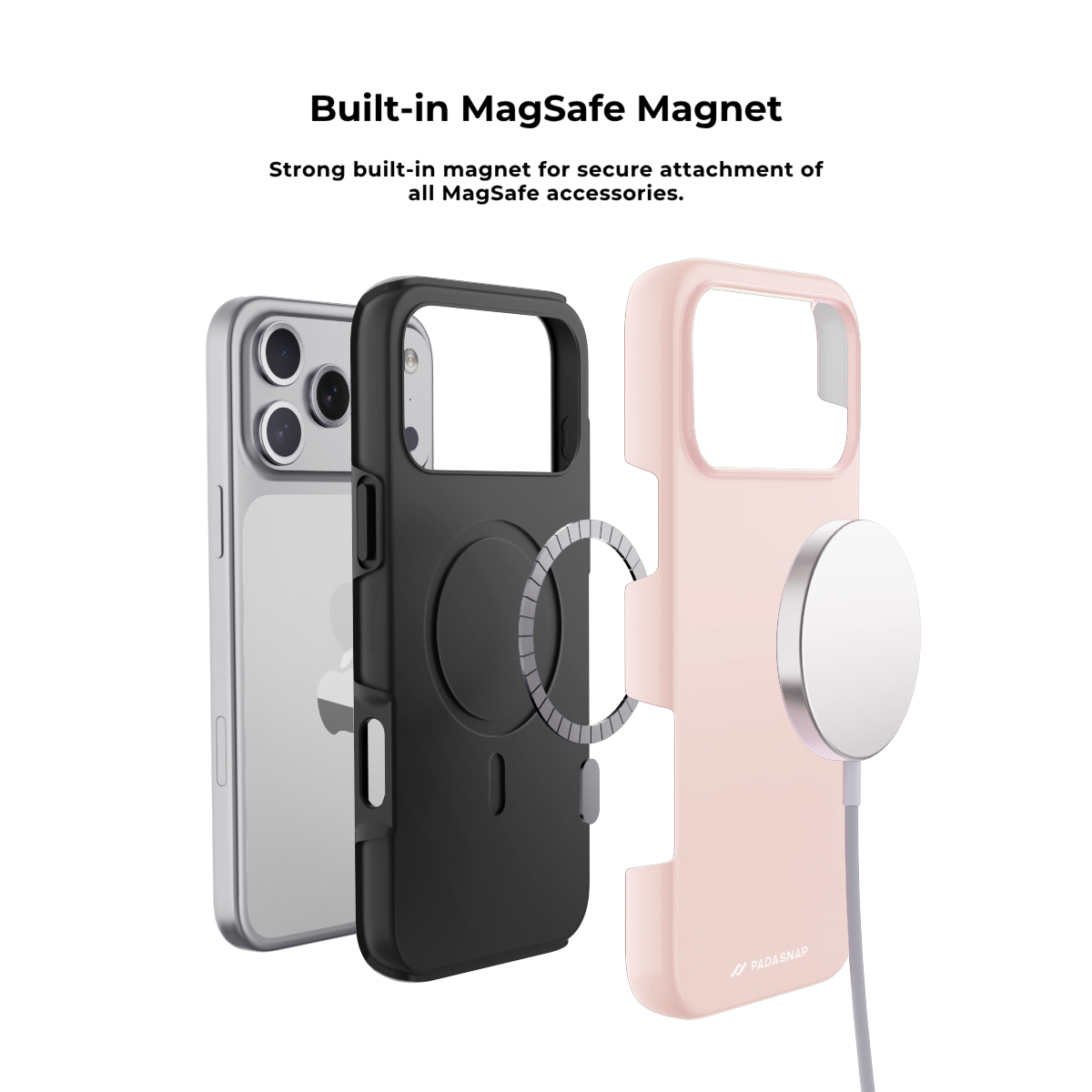 MonoTone | Purple MagSafe Phone Case Grip Set