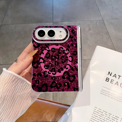 Glitter Leopard MagSafe Phone Case