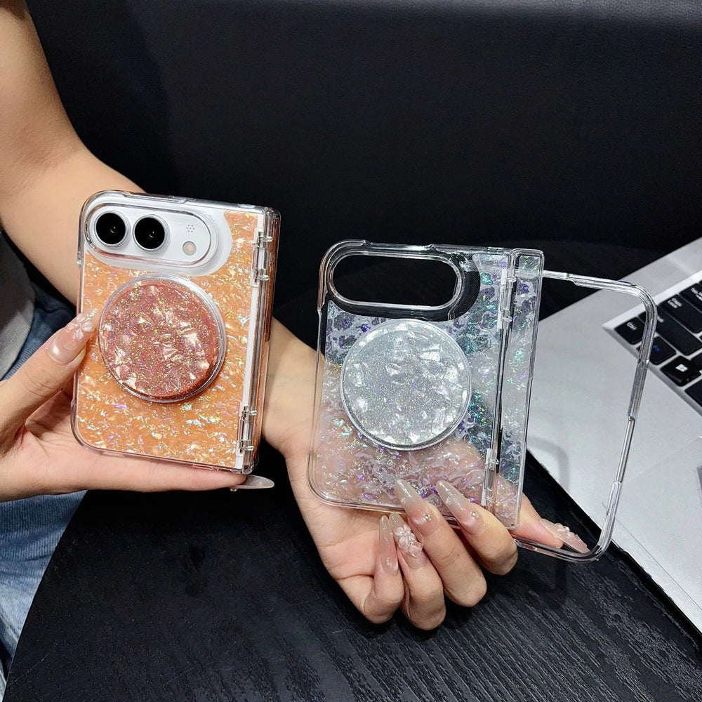 Opal Crush MagSafe Phone Case Grip Set-Pink