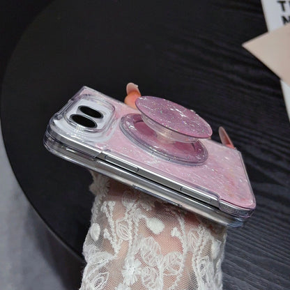 Opal Crush MagSafe Phone Case-Pink