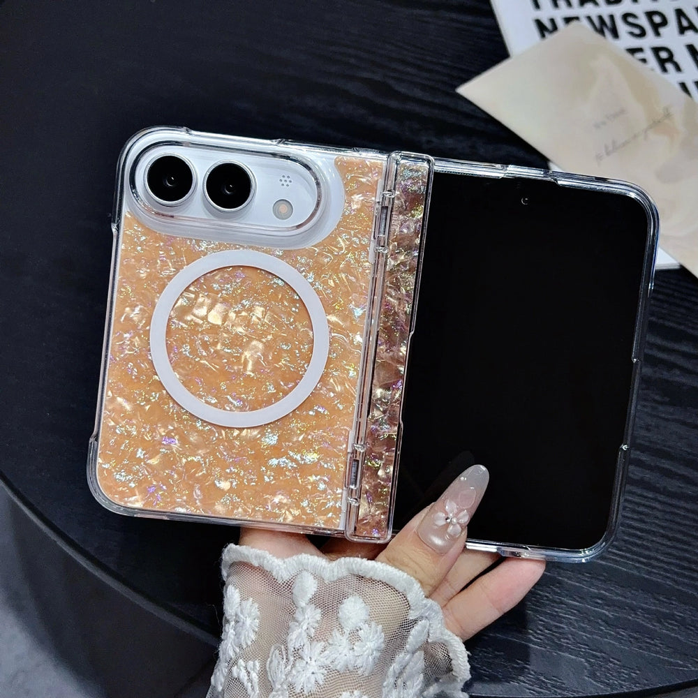 Opal Crush MagSafe Phone Case-Pink