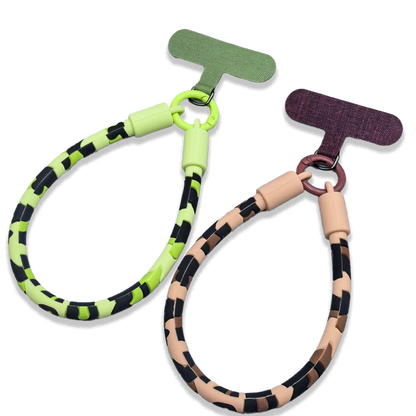 Wild Leopard Silicone Phone Wrist Strap