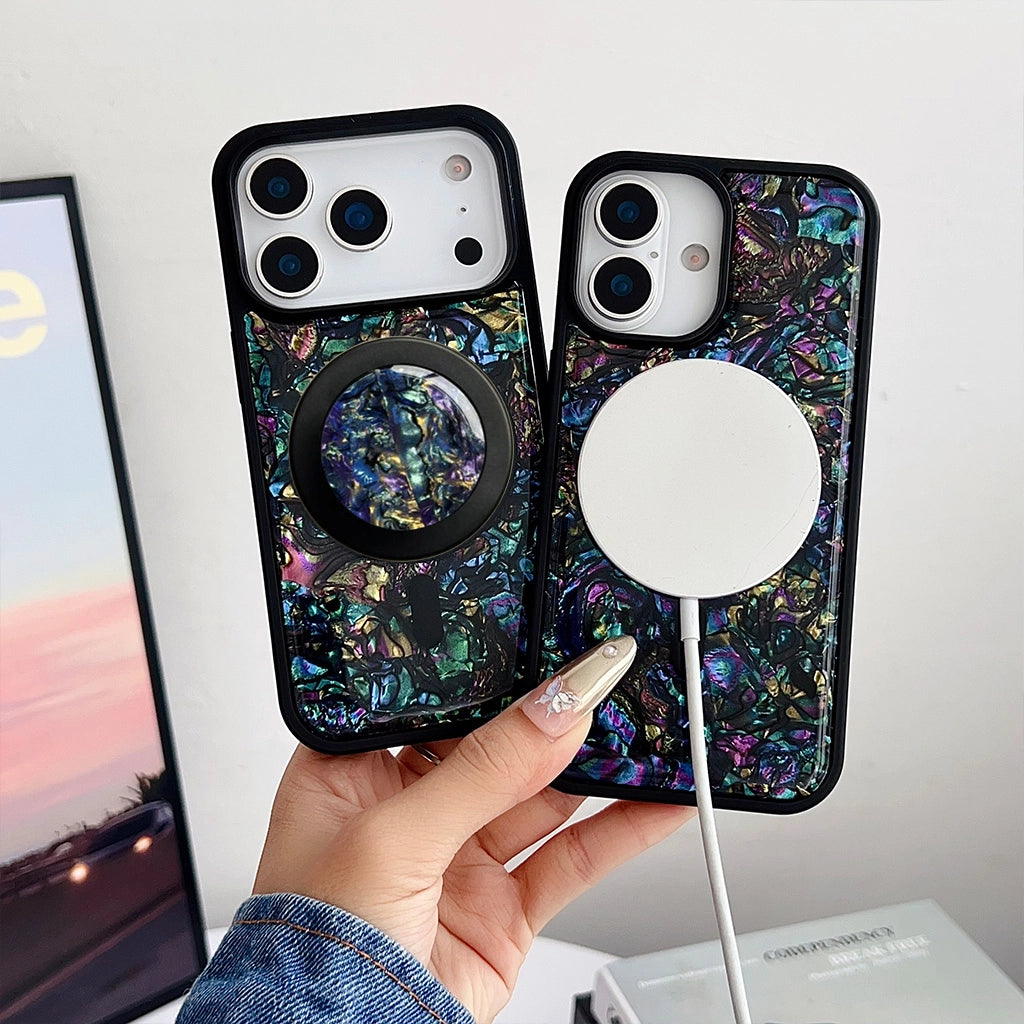 Opaline｜White MagSafe Phone Case Grip Set