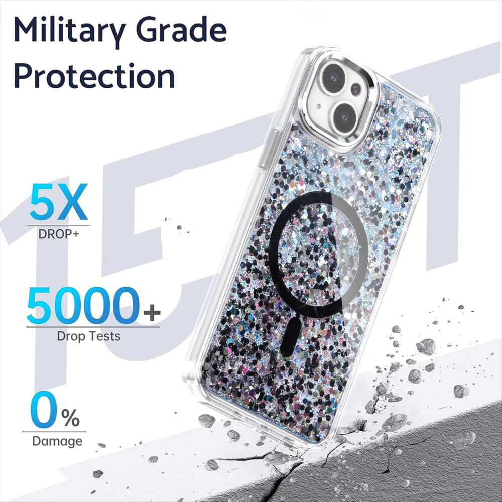 Glitter | MagSafe Phone Case Grip With Removable Corners