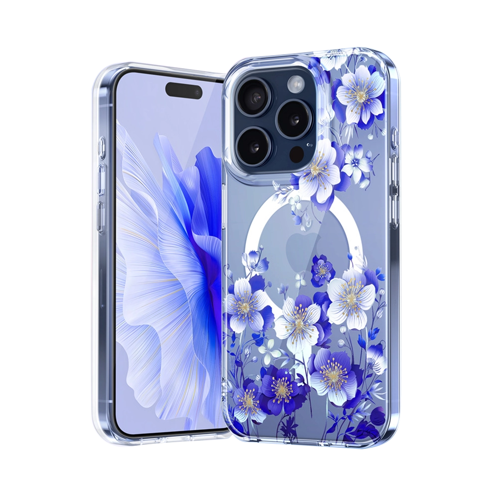 Flower Day | Clear MagSafe Phone Case