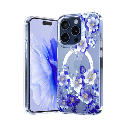 Flower Day | Clear MagSafe Phone Case