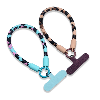 Wild Leopard Silicone Phone Wrist Strap