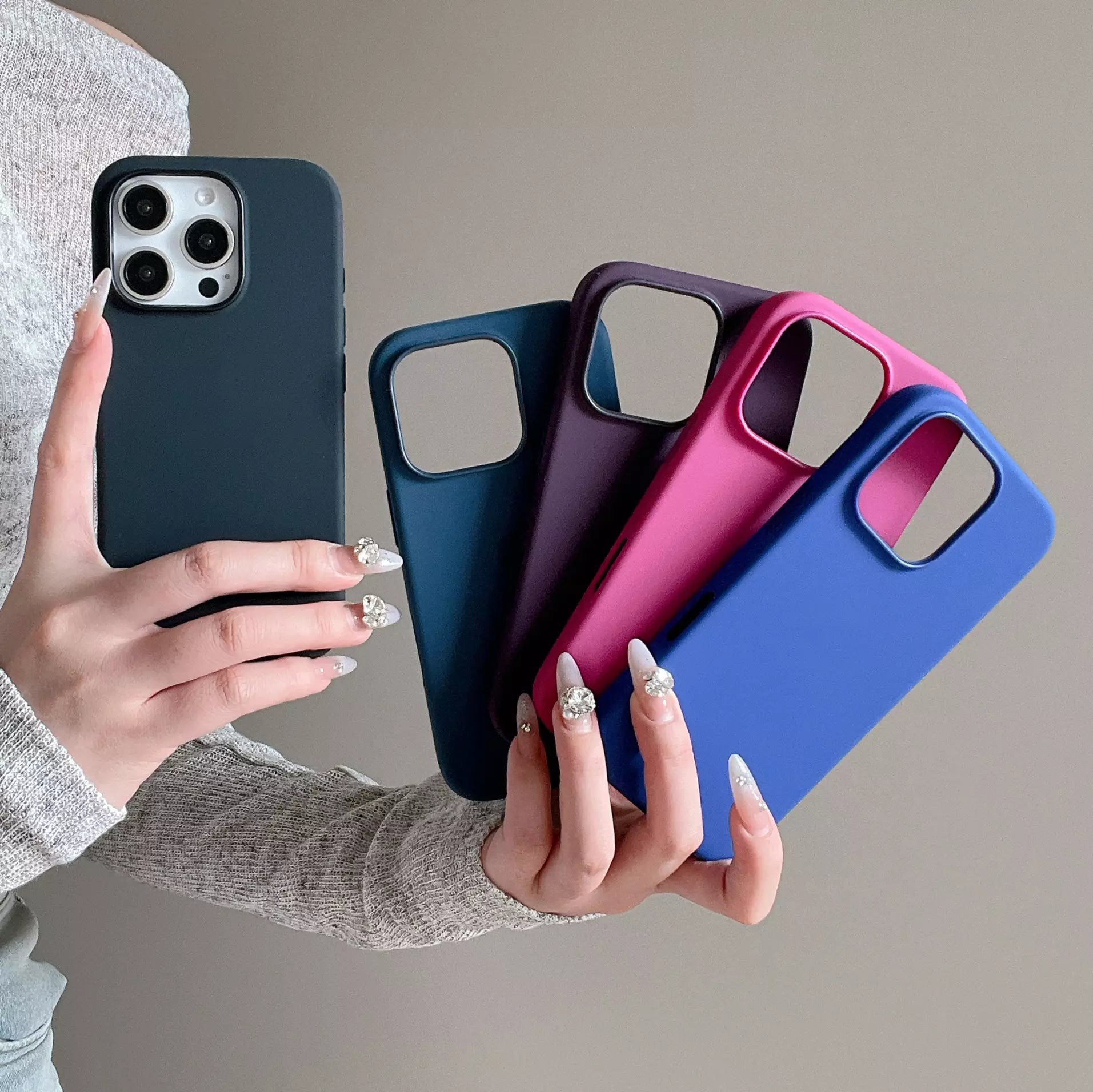 Velvet Touch | Liquid Silicone MagSafe Phone Case