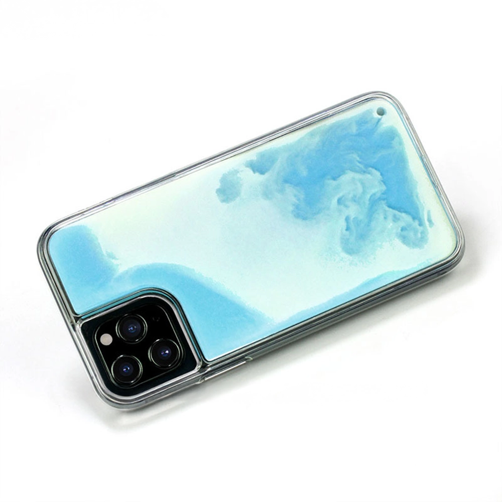 Flowing Neon Sand Liquid Luminous Phone Case