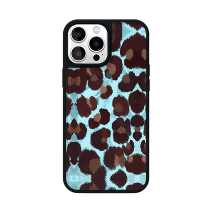 Wild Leopard Pattern MagSafe Phone Case