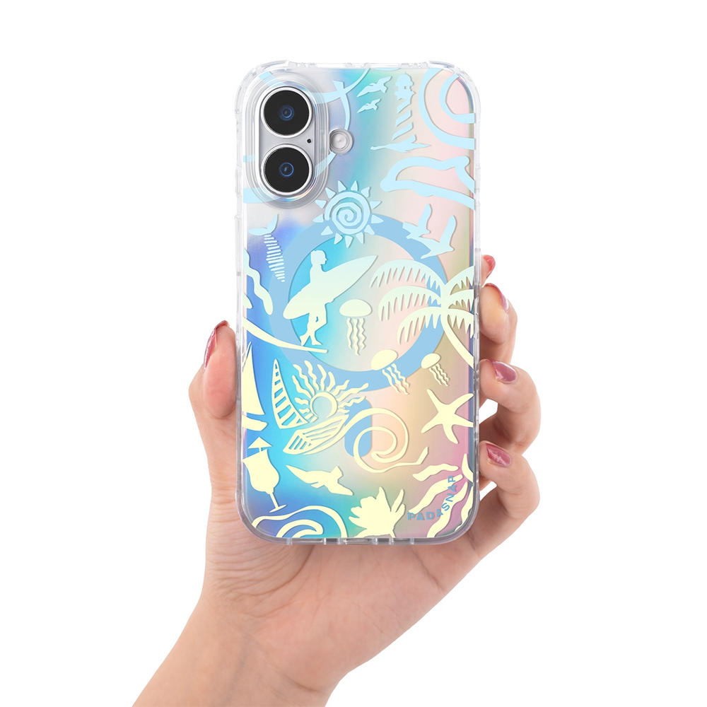 Tropic Holiday | Blue MagSafe Phone Case