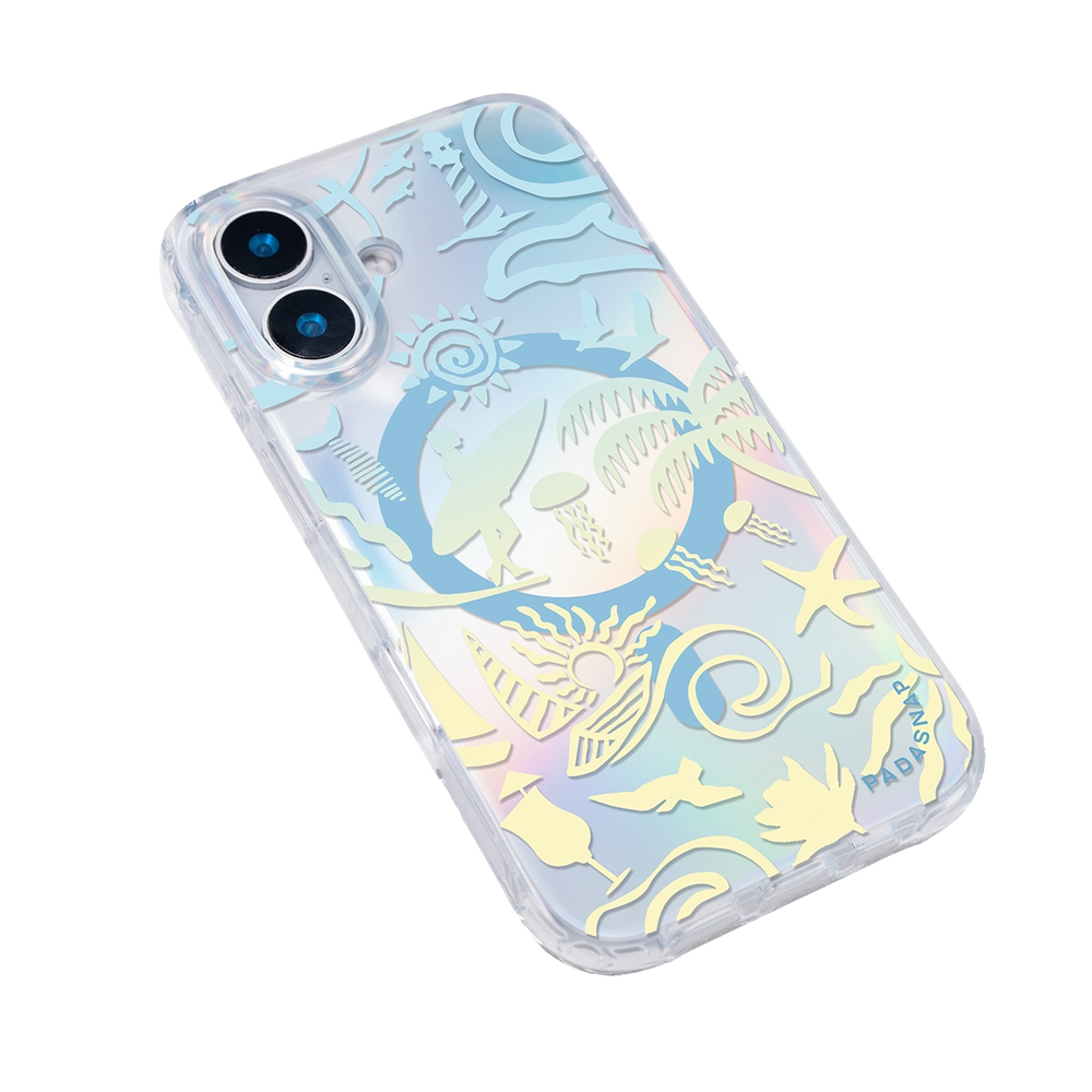 Tropic Holiday | Blue MagSafe Phone Case