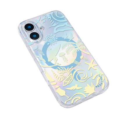 Tropic Holiday | Blue MagSafe Phone Case