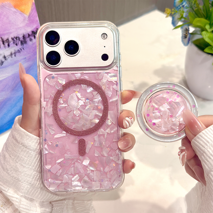 Opaline｜Black MagSafe Phone Case Grip Set