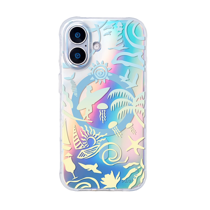 Tropic Holiday | Blue MagSafe Phone Case