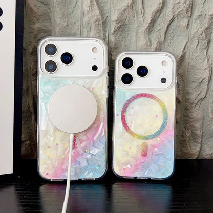 Opaline｜White MagSafe Phone Case Grip Set