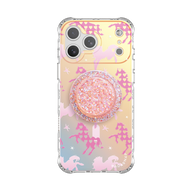 Pony Hugs Pink MagSafe Phone Case Grip Set