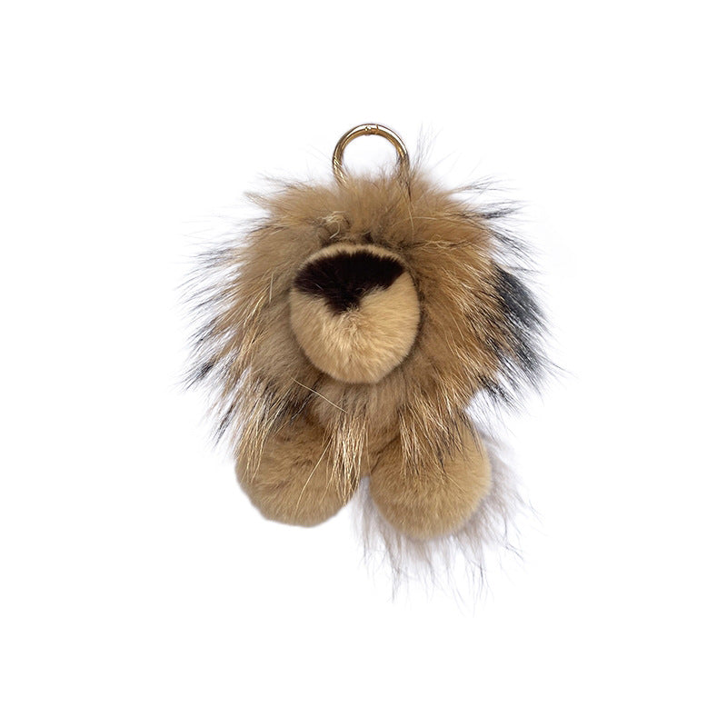 Lion Phone Bag Charm Keychain