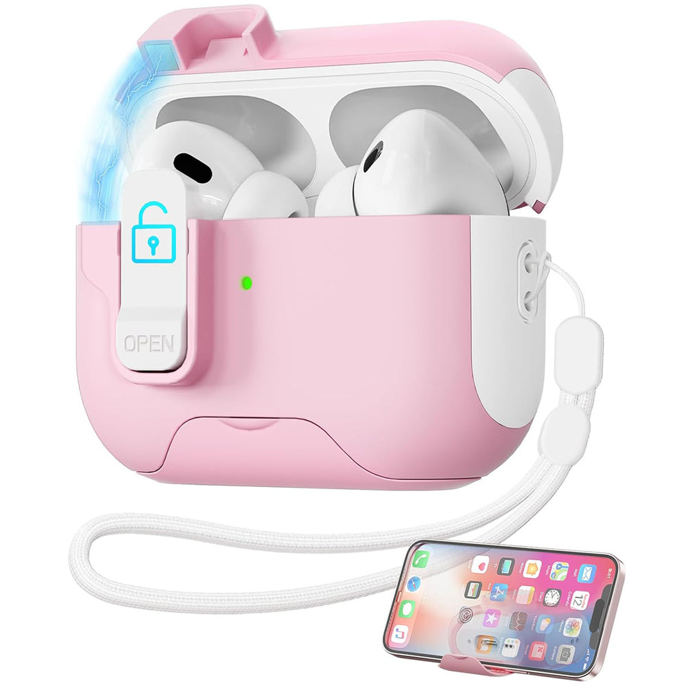Apple earphone cover pop-up cover stand earphone case