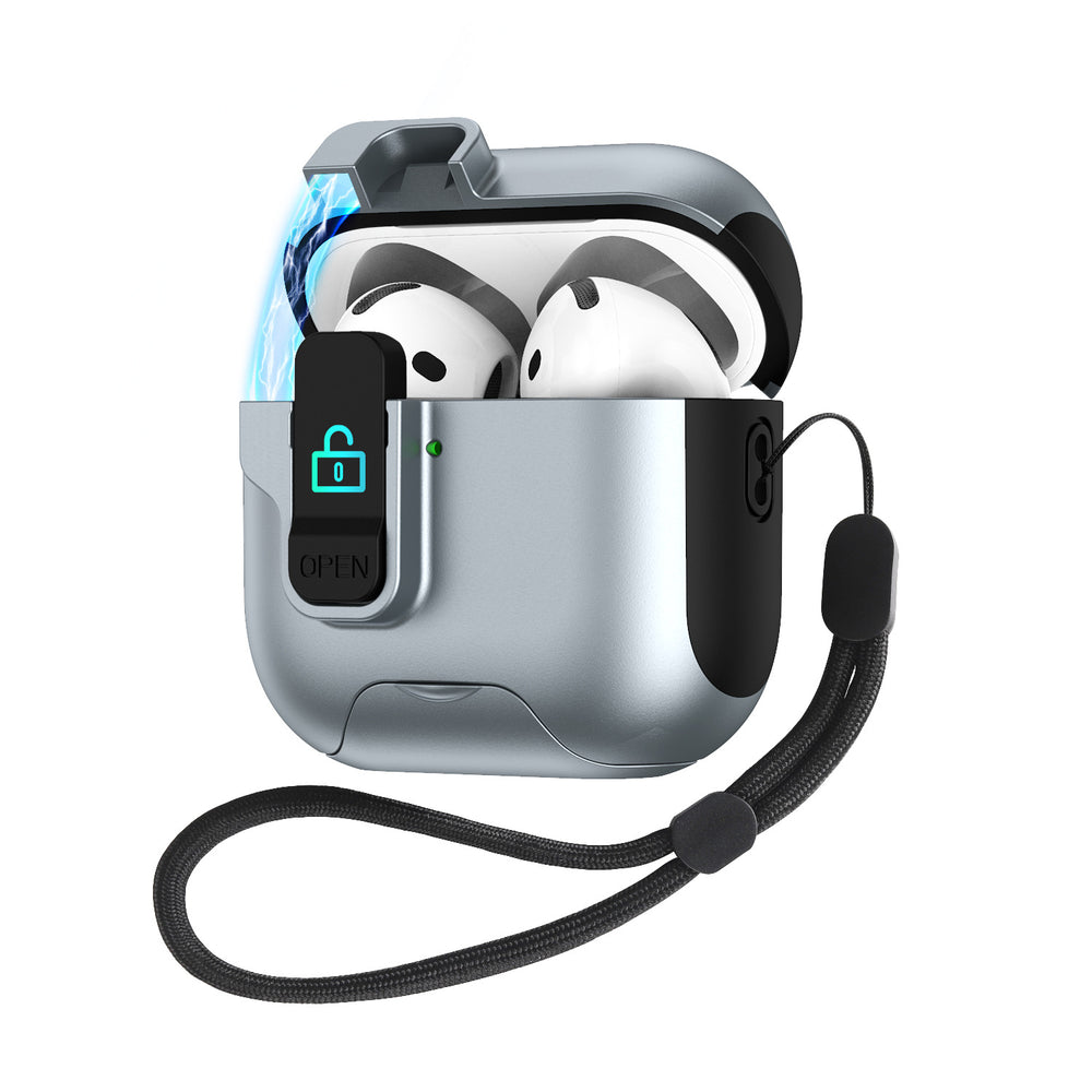 Apple earphone cover pop-up cover stand earphone case