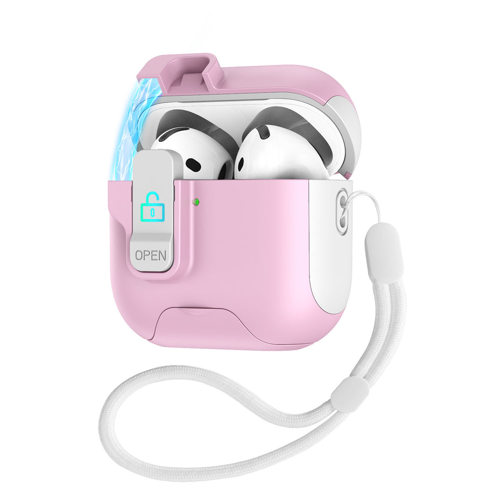 Apple earphone cover pop-up cover stand earphone case