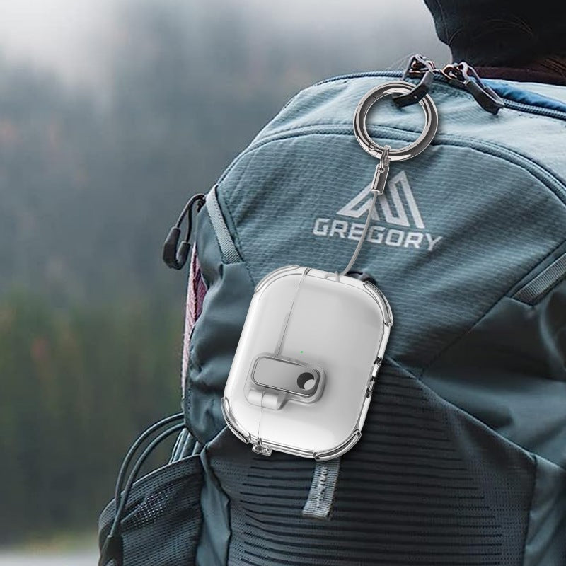 Automatic Pop-up Cover Clear Airpods Case