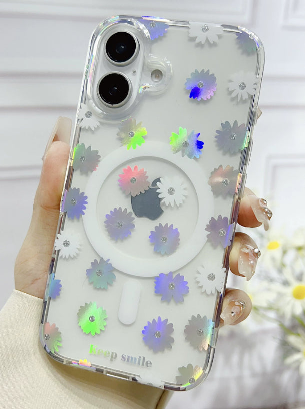 Laser Bloom | Blossom MagSafe Phone Case Grip Set