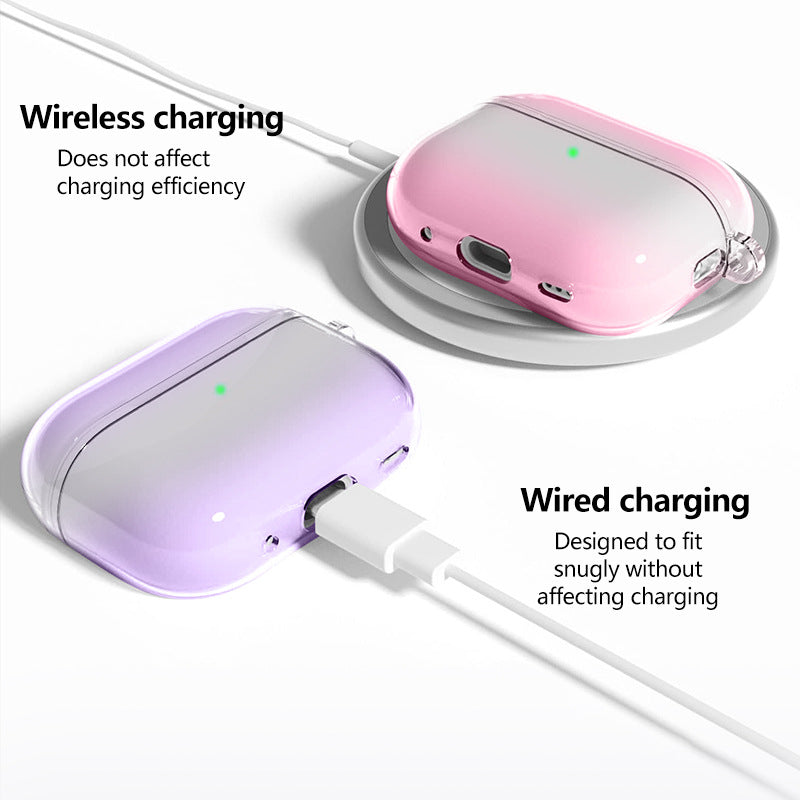 Mint Glow Blue Airpods Case