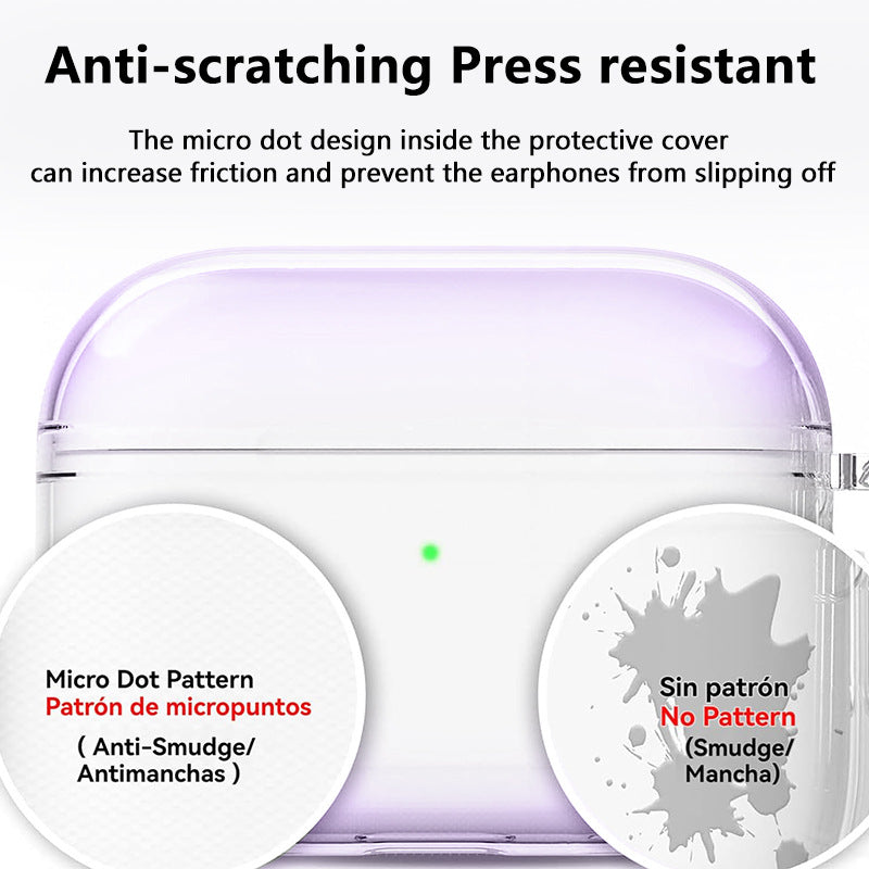 Mint Glow Blue Airpods Case