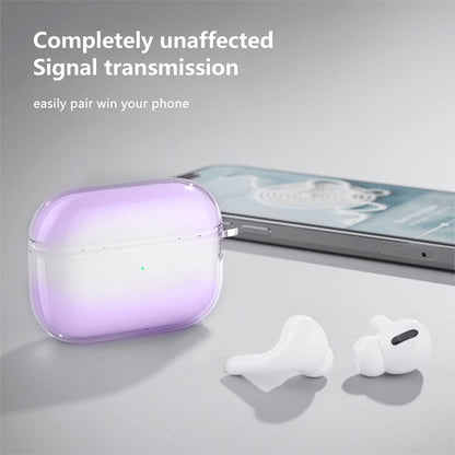 Mint Glow Blue Airpods Case