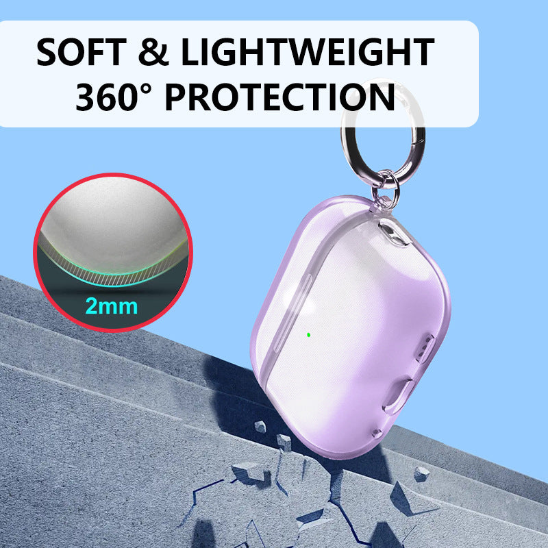 Mint Glow Blue Airpods Case