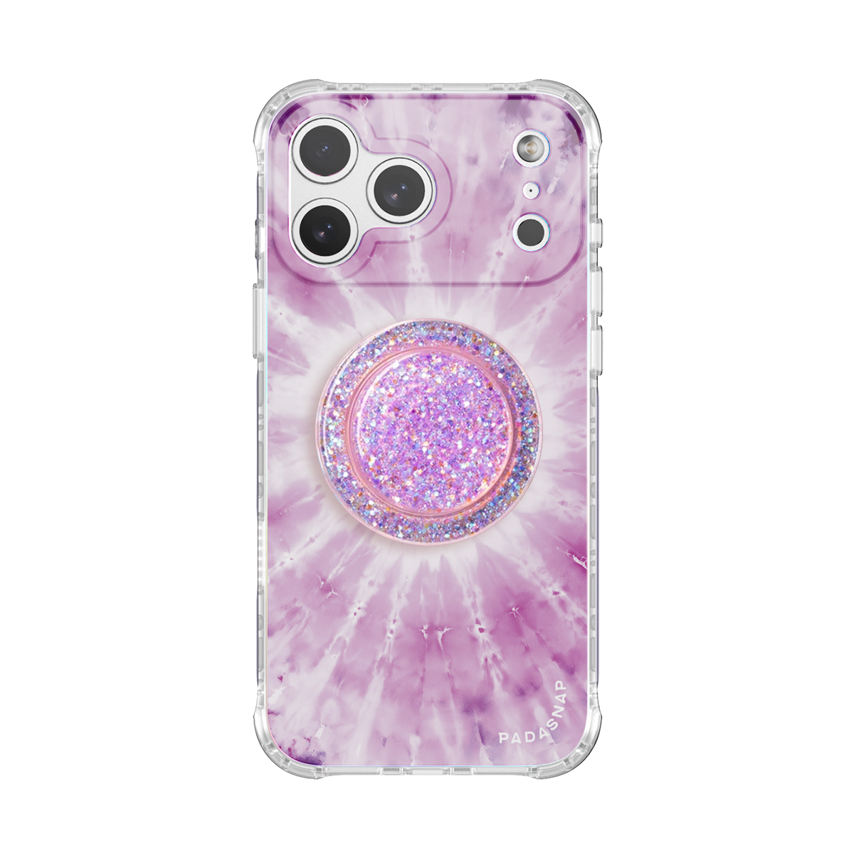 Tie-Dye Spark | Purple MagSafe Phone Case Grip Set