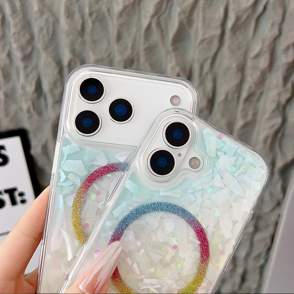 Opaline｜White MagSafe Phone Case Grip Set