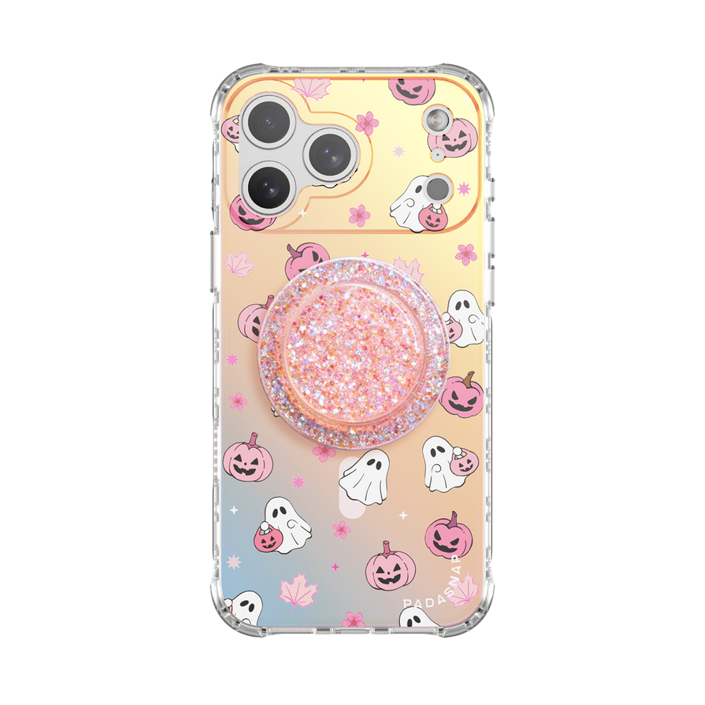 Halloween party｜Pink MagSafe Phone Case Grip Set