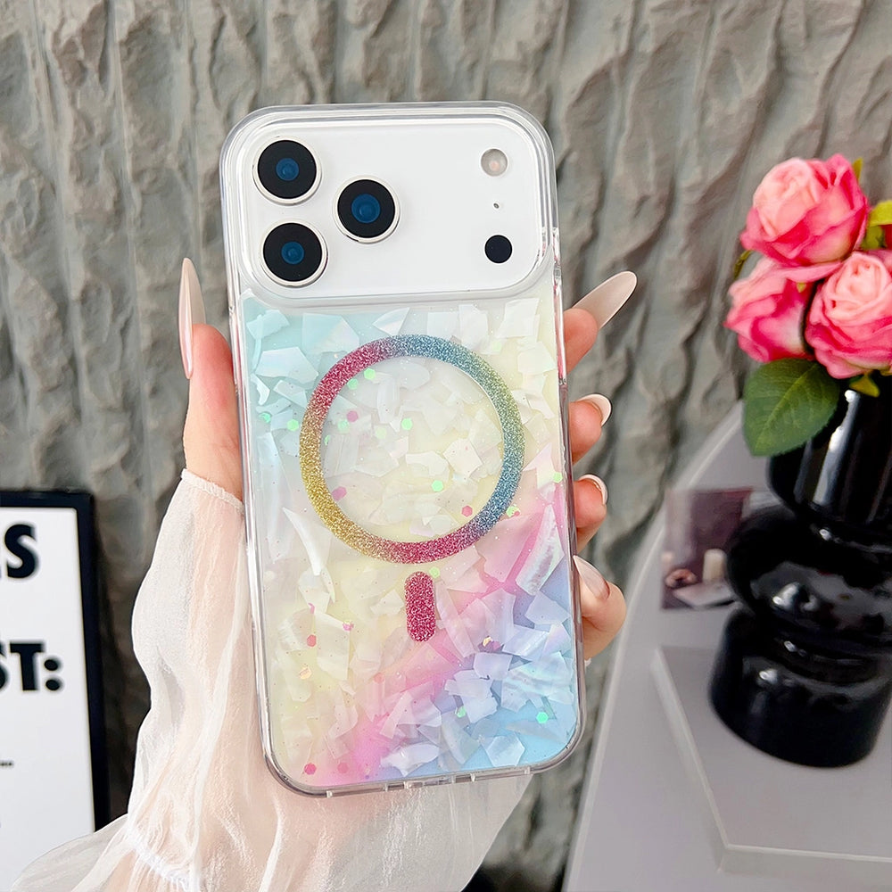 Opaline｜White MagSafe Phone Case Grip Set