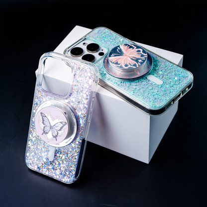 All That Glitter | Butterfly MagSafe Phone Case Grip Set