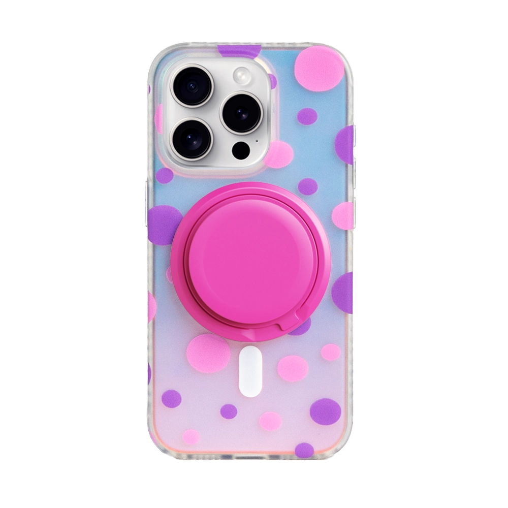 Opalescent Polka Dot | Bubble MagSafe Phone Case Grip Set