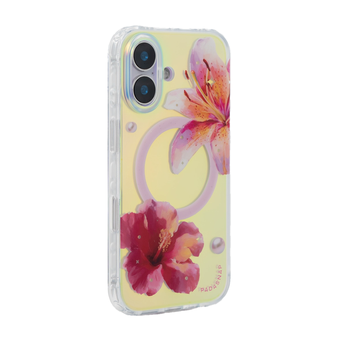 GlamFlora | Pink MagSafe Phone Case