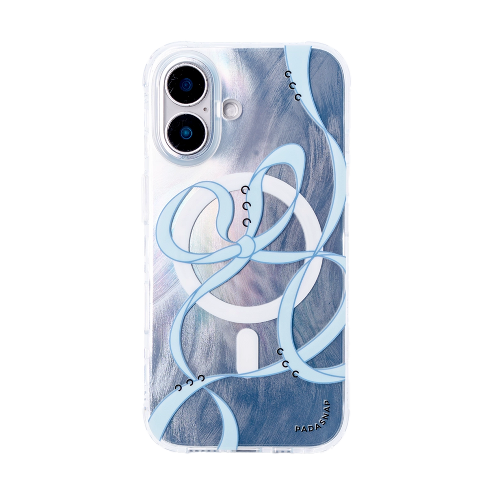 Starry Ribbons | Blue Quicksand MagSafe Phone Case