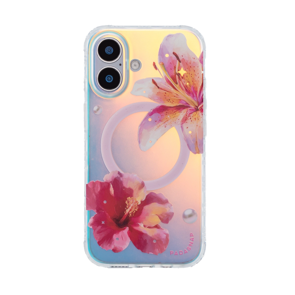 GlamFlora | Pink MagSafe Phone Case