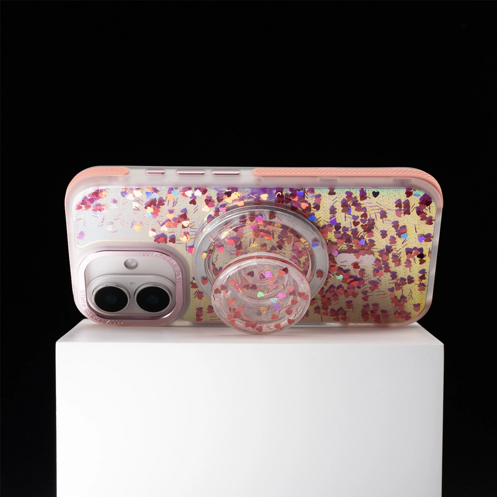 Laser Heart | MagSafe Phone Case Grip Set