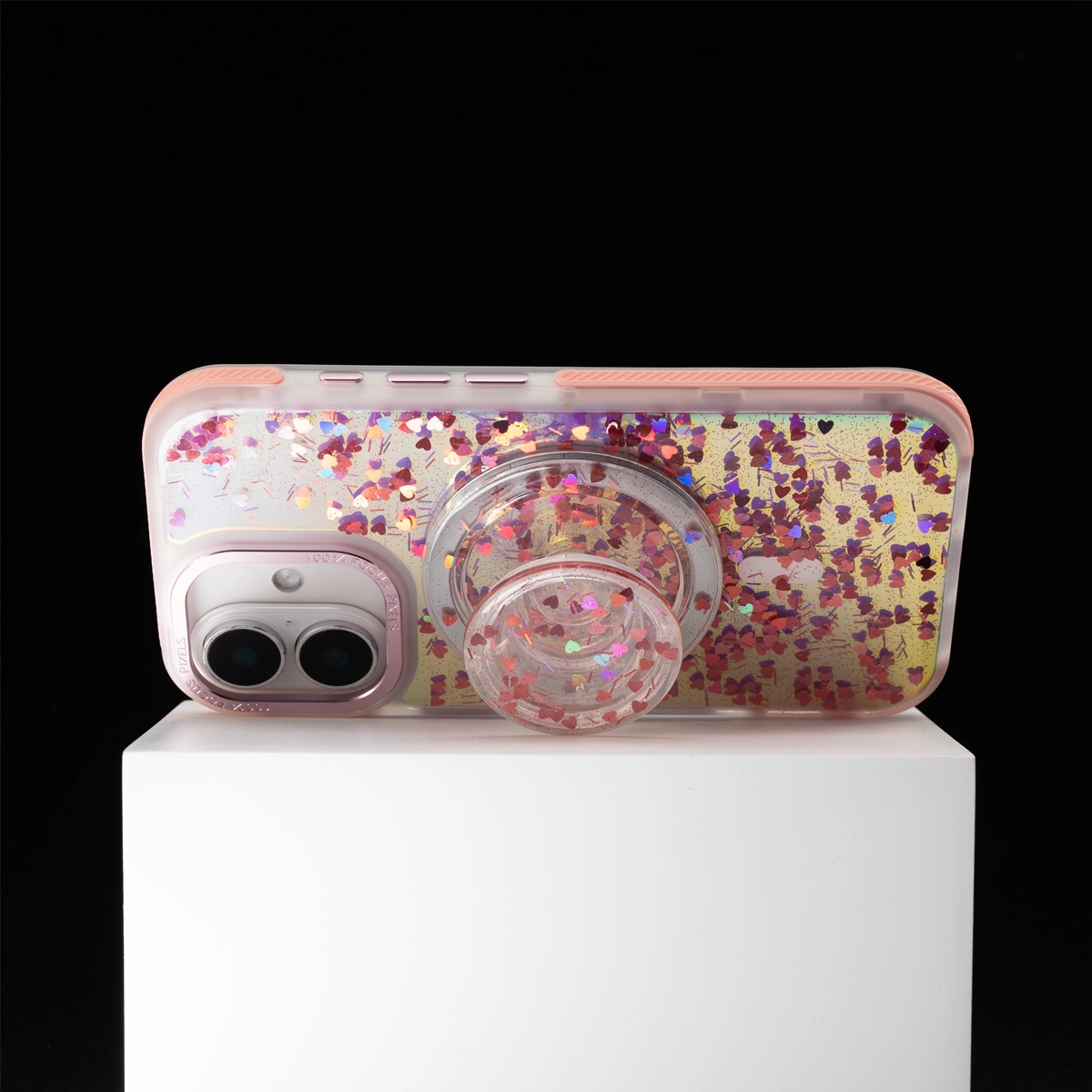 Laser Heart | MagSafe Phone Case Grip Set
