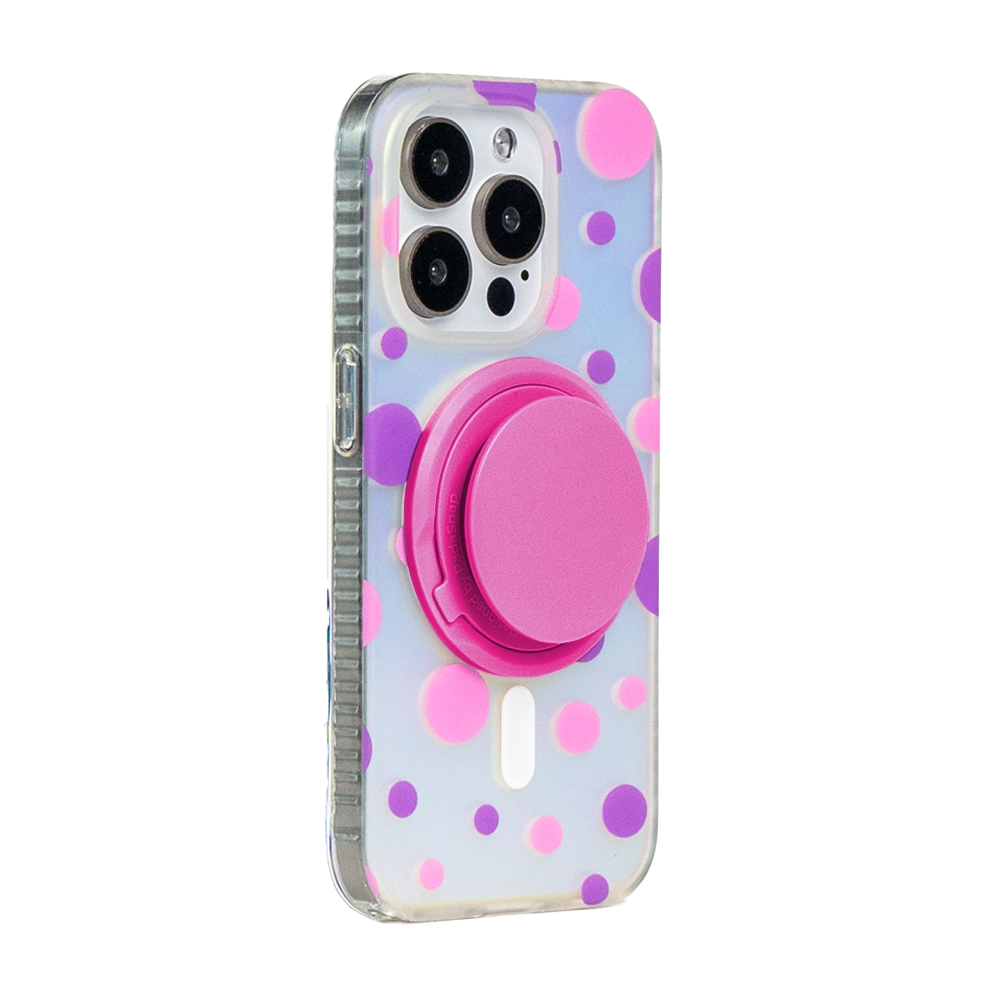 Opalescent Polka Dot | MagSafe Phone Case Grip Set