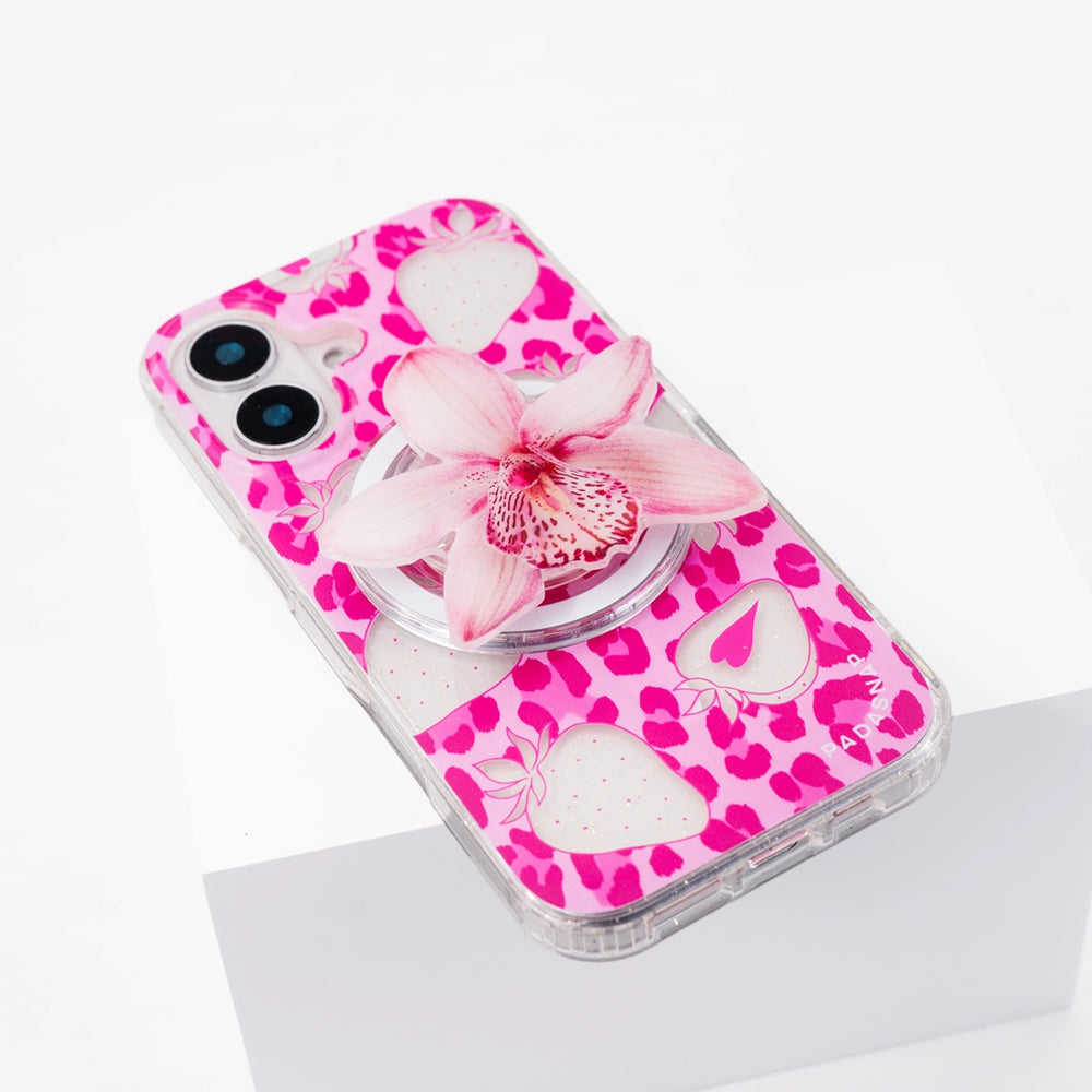 Hot Tropics | Brown MagSafe Phone Case Grip Set